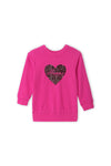 Girls Graphic Sweatshirt GSS24-02 - Fuchsia