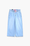 Denim Wide Leg Pant