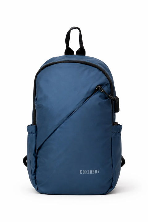 Single Strap Crossbody Bag - Blue