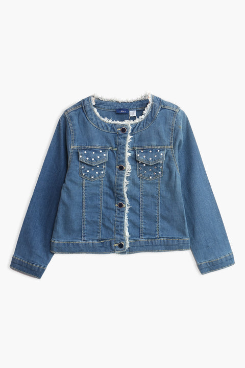 Girl Branded Chicco Denim Jacket - M/Blue