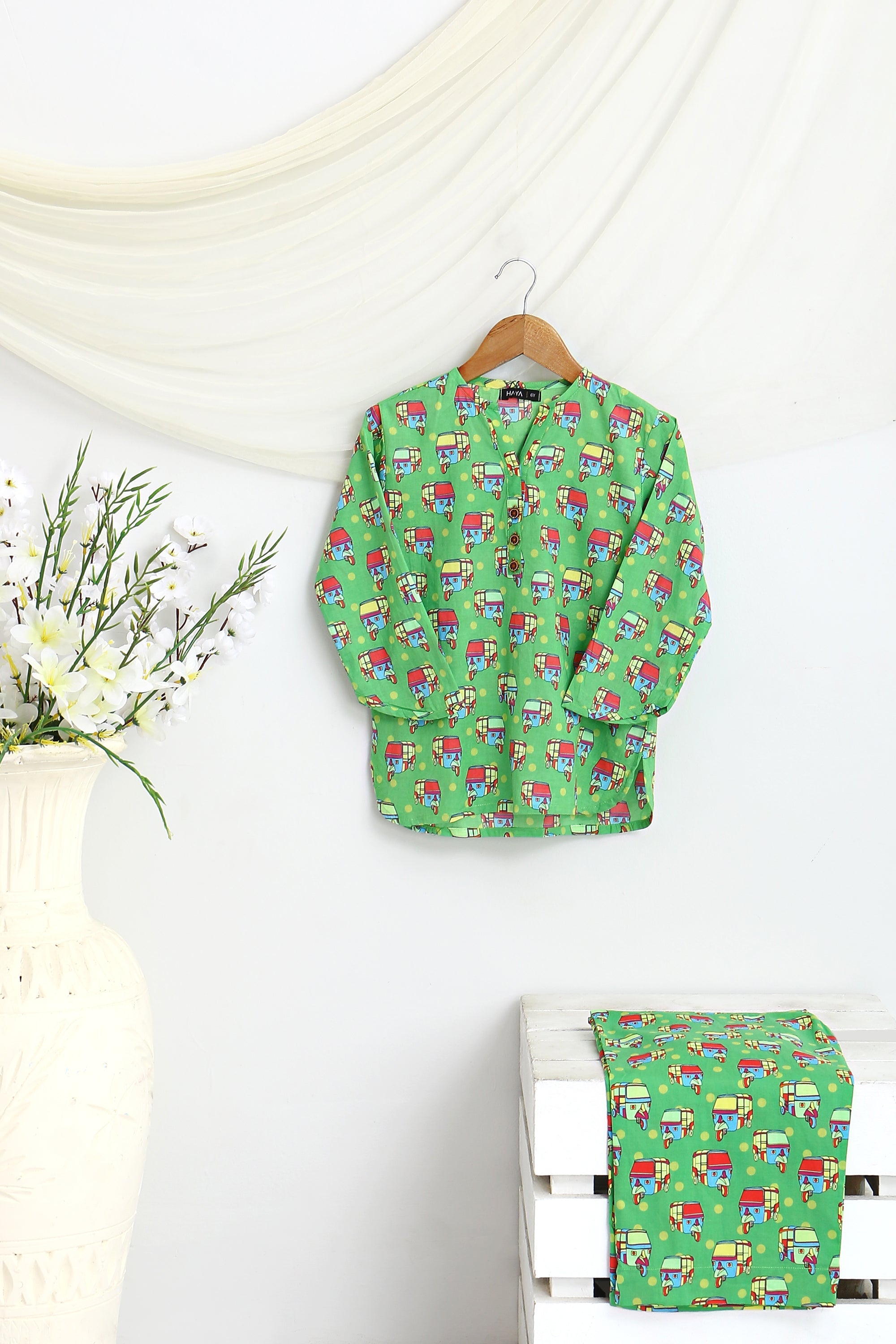 2 PIECE LAWN FUSION SUIT