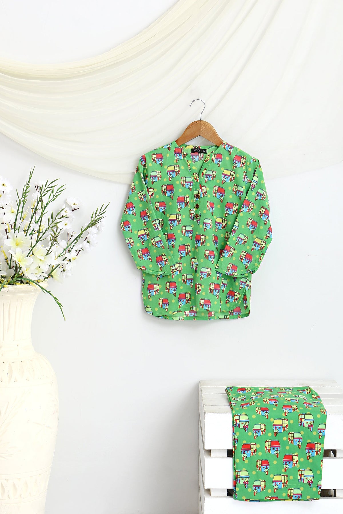 2 PIECE LAWN FUSION SUIT