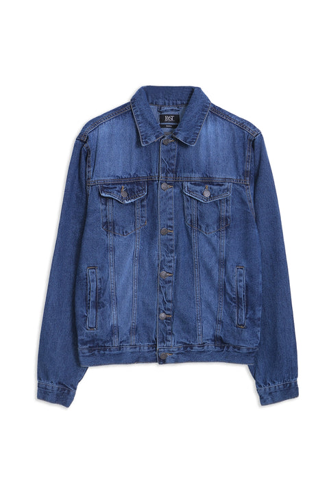 Men Denim Jacket M404-2023 - D/Blue