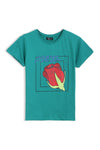 Women's Graphic T-Shirt WT24#12- D/Green
