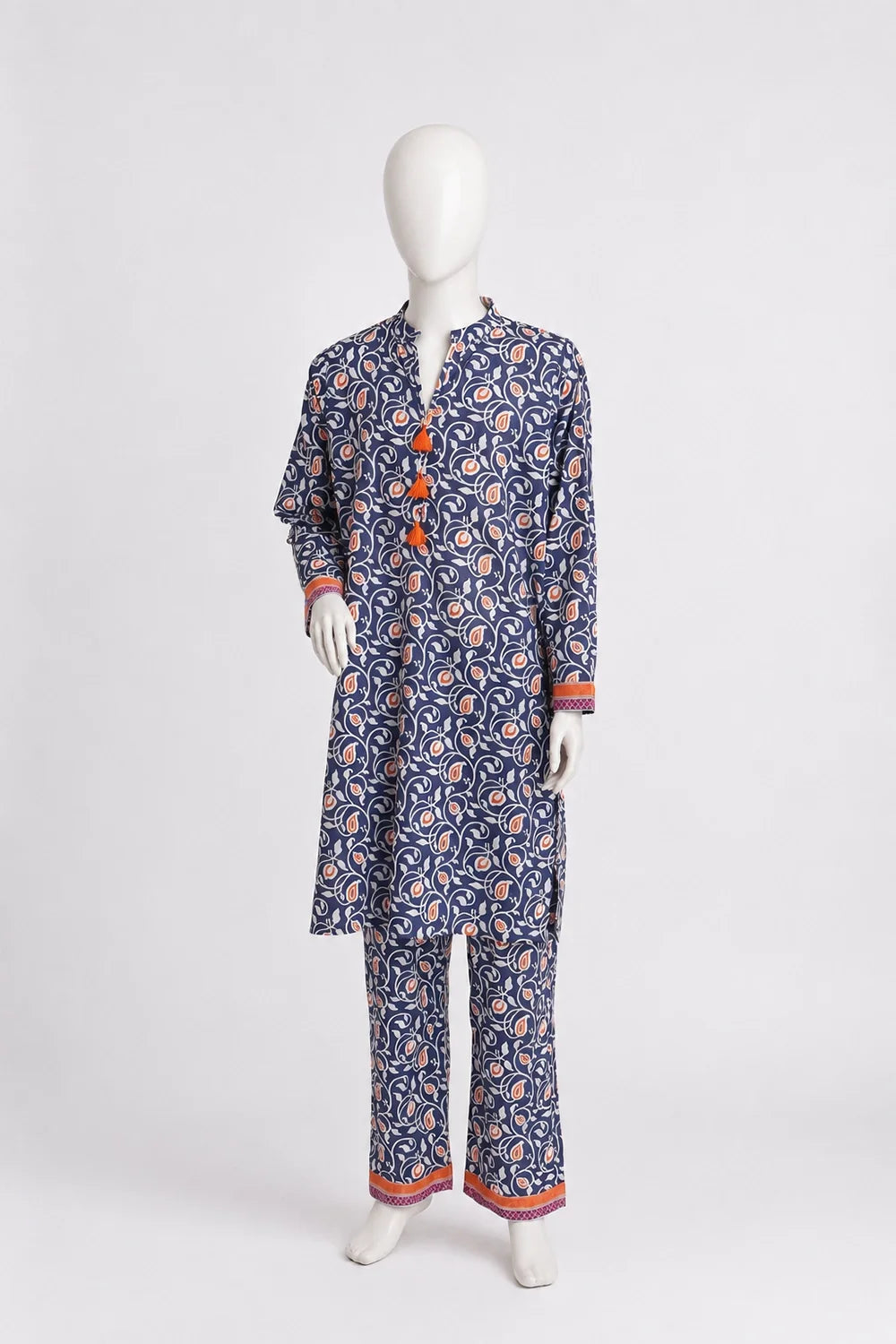 2 PIECE PRINTED LAWN SUIT