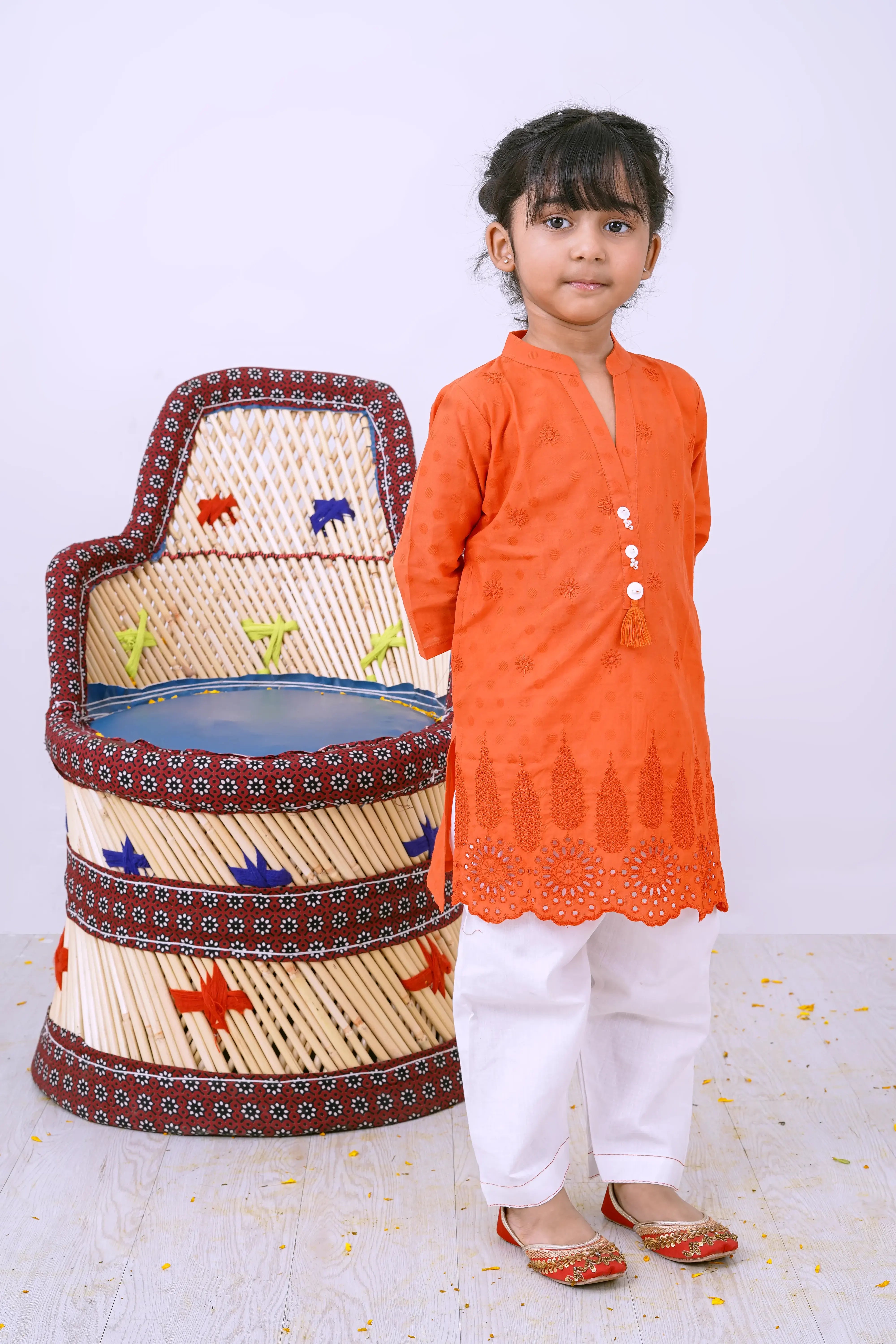 2 PIECE EMB JACQUARD SUIT