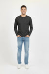 Men's Branded T-Shirt F/S - D/Grey