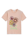 Girls Graphic T-Shirt GT24#18 - Apricot