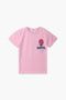 Boys Branded Graphic T-Shirt - L/Pink