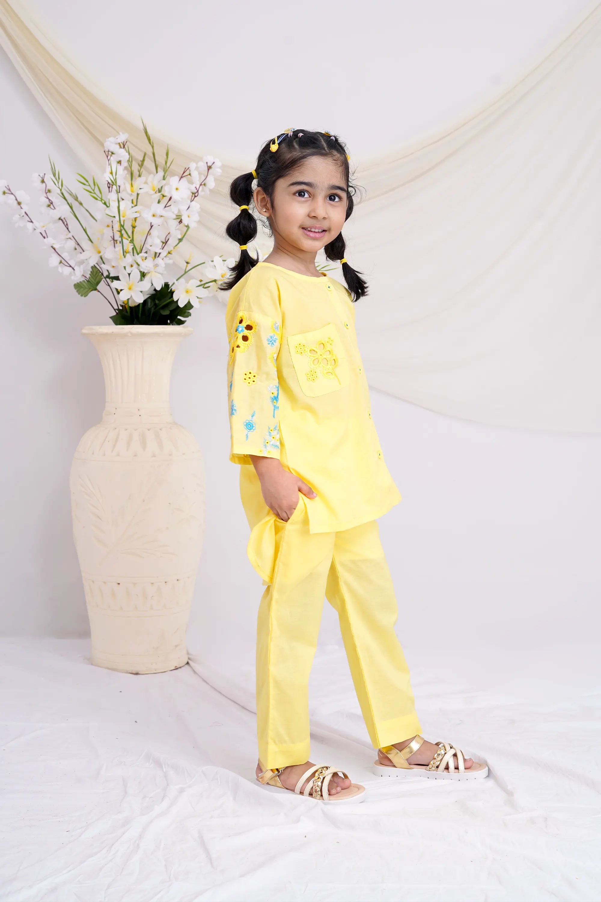 2 PIECE EMB LAWN SUIT