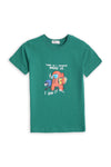 Boys Graphic T-Shirt BT24#05 - D-Green