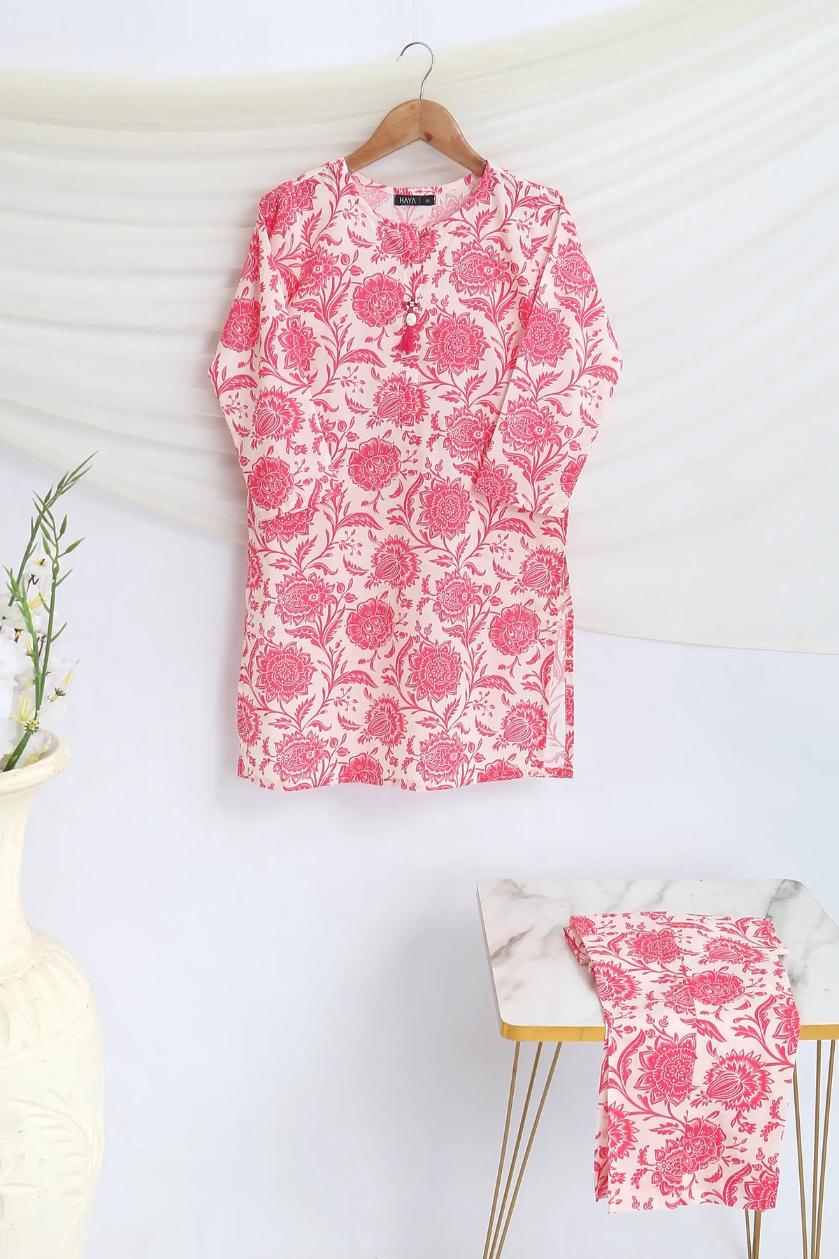 2 PIECE PRINTED LAWN SUIT
