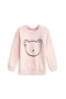 Girls Branded Graphic Sweatshirt - L/Pink