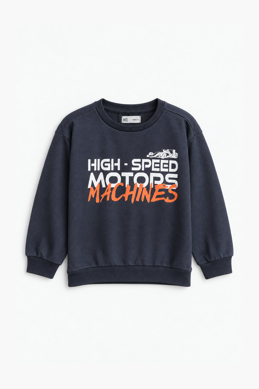 Boys Branded Graphic Sweatshirt - Black