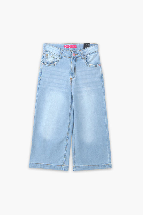 Wide Leg Demin Pant