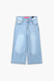 Wide Leg Demin Pant
