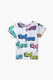 Girls Branded Graphic T-Shirt - White