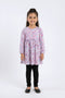 Girl Branded Graphic Frock - Multi