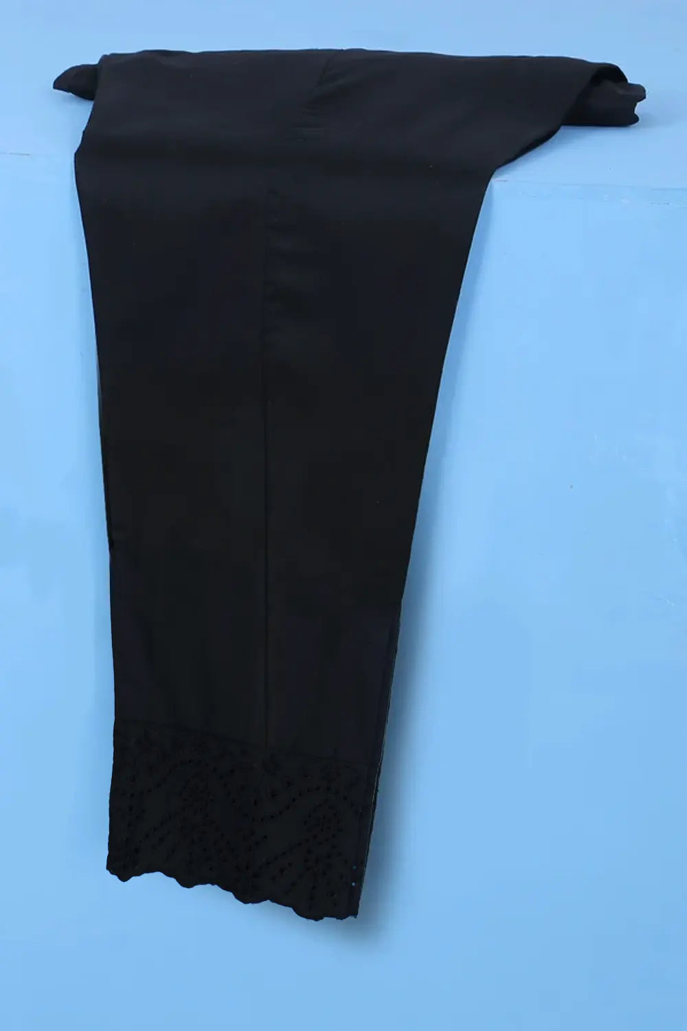 EMB COTTON TROUSER