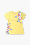 Girls Branded Graphic T-Shirt - Yellow