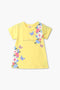 Girls Branded Graphic T-Shirt - Yellow