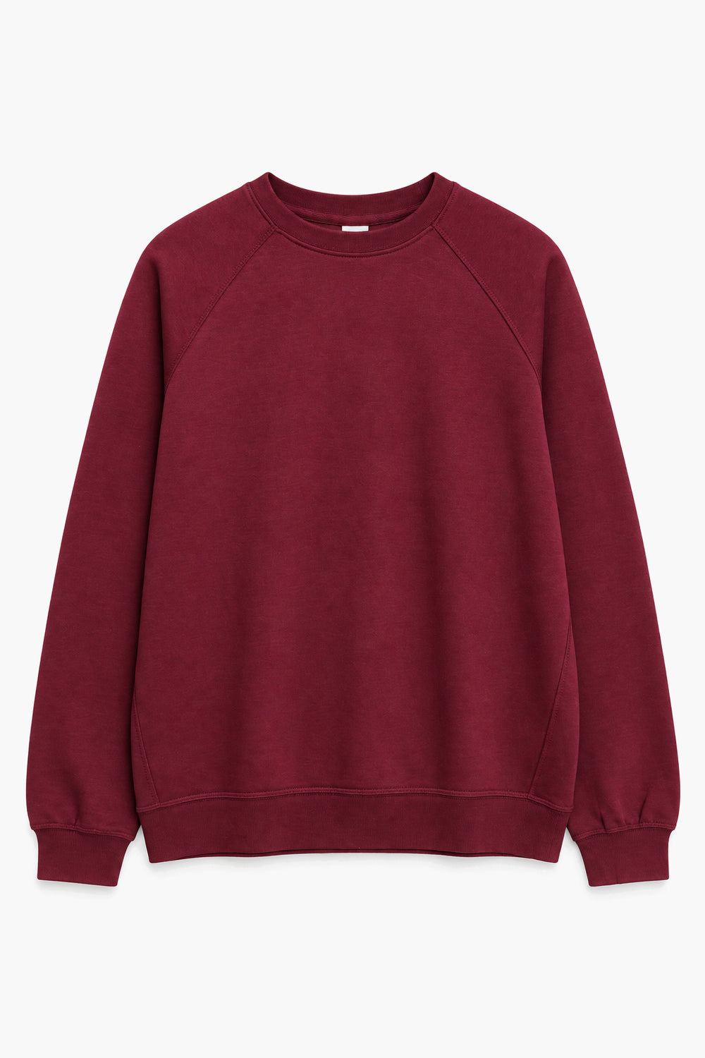 Men Branded Fleece Sweatshirt - Maroon