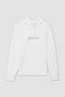 Women Graphic Hoodie Sweatshirt (Brand: Bench) - White