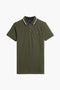 Jacquard Collar Polo