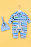Infant Graphic 3-Piece Suit A33 - Blue