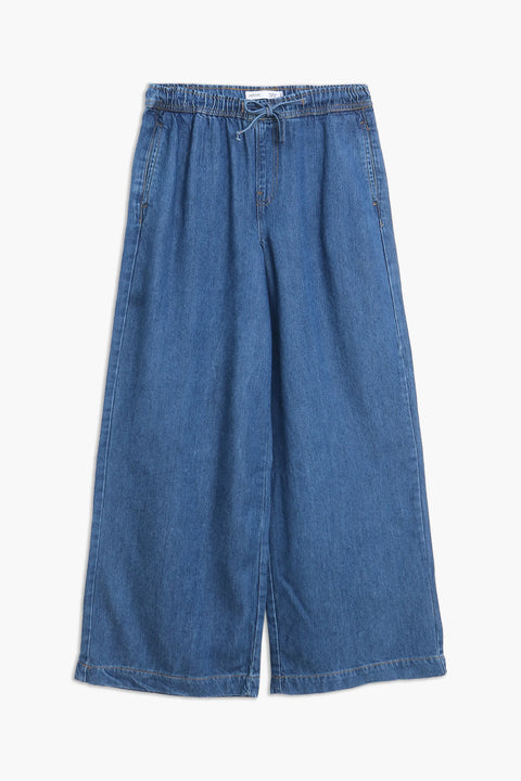 Wide Leg Denim Pant