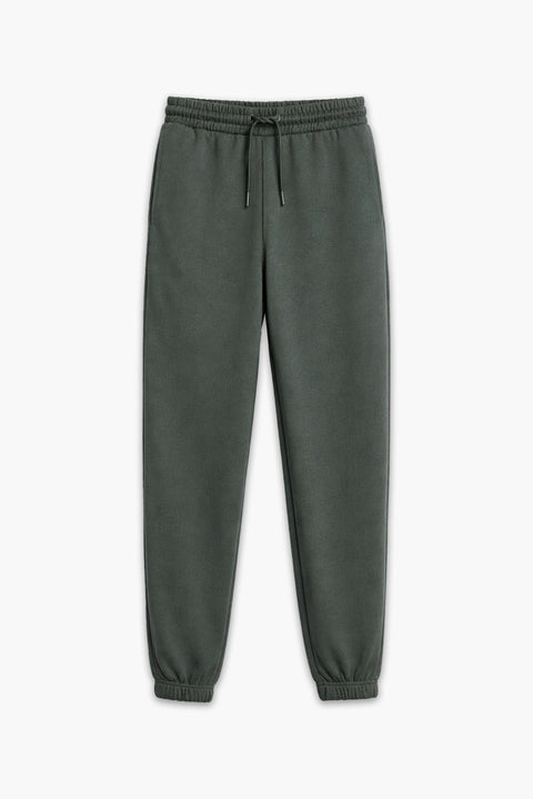 Men Branded Trouser - Green