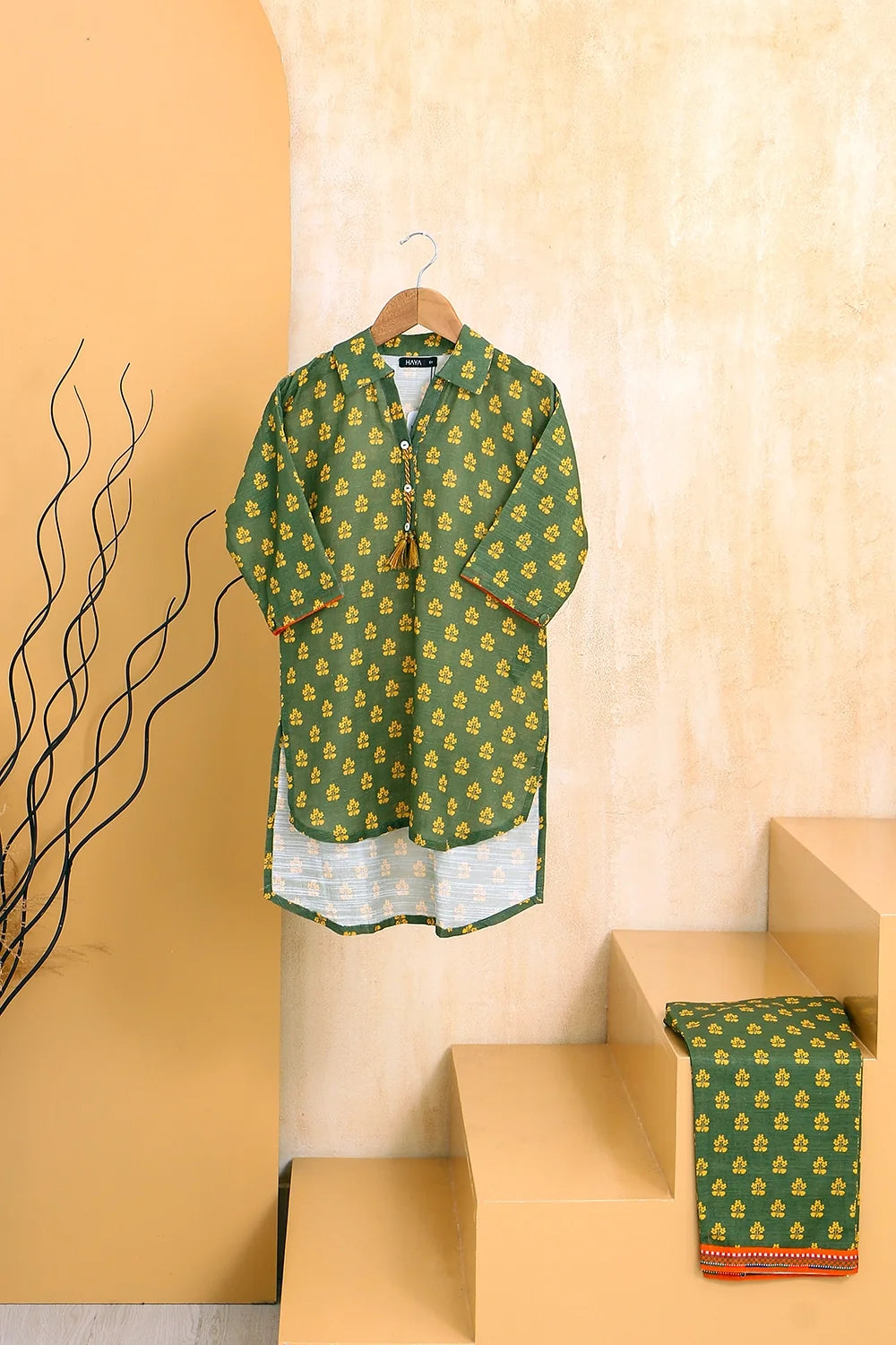 2 PIECE KHADDAR FUSION SUIT