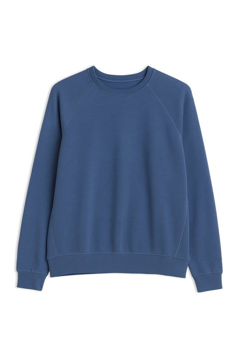 Men Branded Basic Sweatshirt - Blue