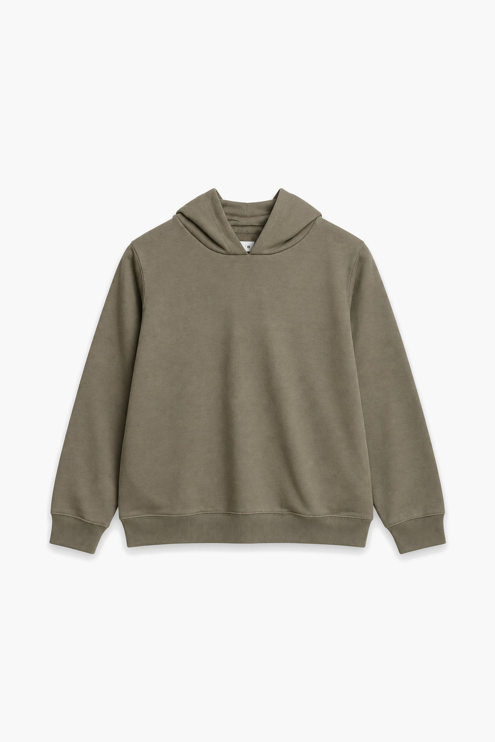 Women Branded Terry Pullover Hoodie - Green