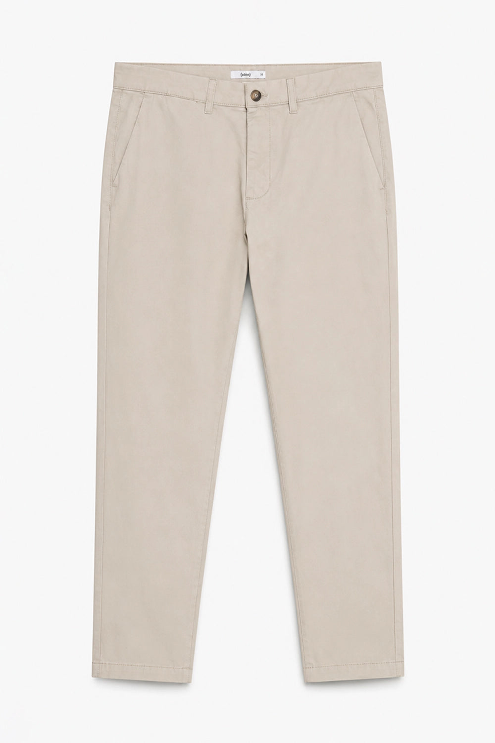Men Branded Chino Pant - Cream
