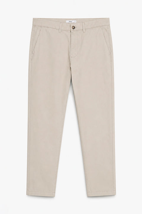 Men Branded Chino Pant - Cream