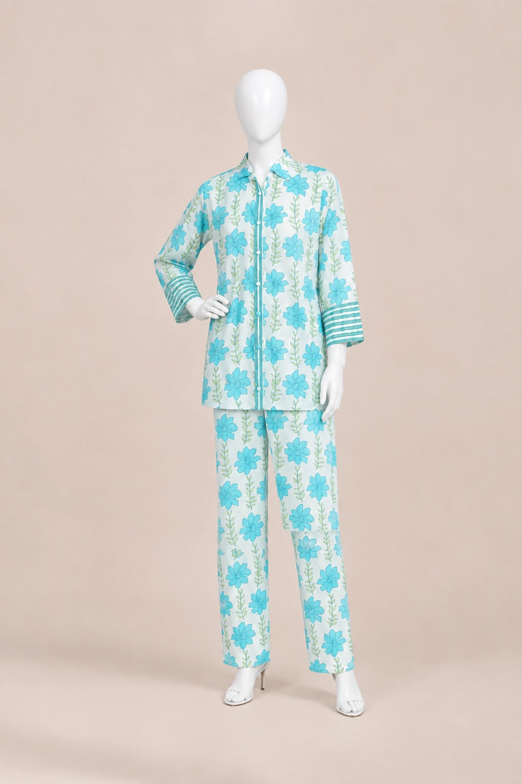 PRINTED LAWN SUIT