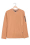 Men V-Knotch Sweatshirt MS08 - Rust