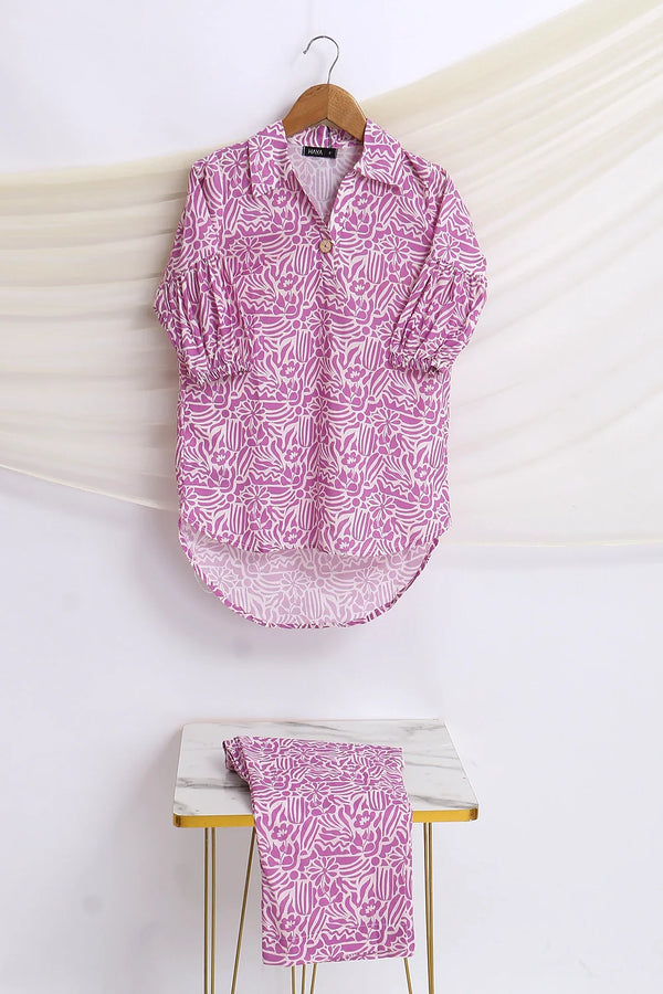2 PIECE PRINTED LAWN SUIT