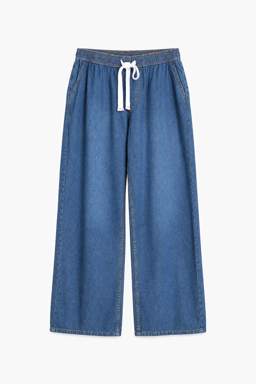 Loose Fit Denim Trouser