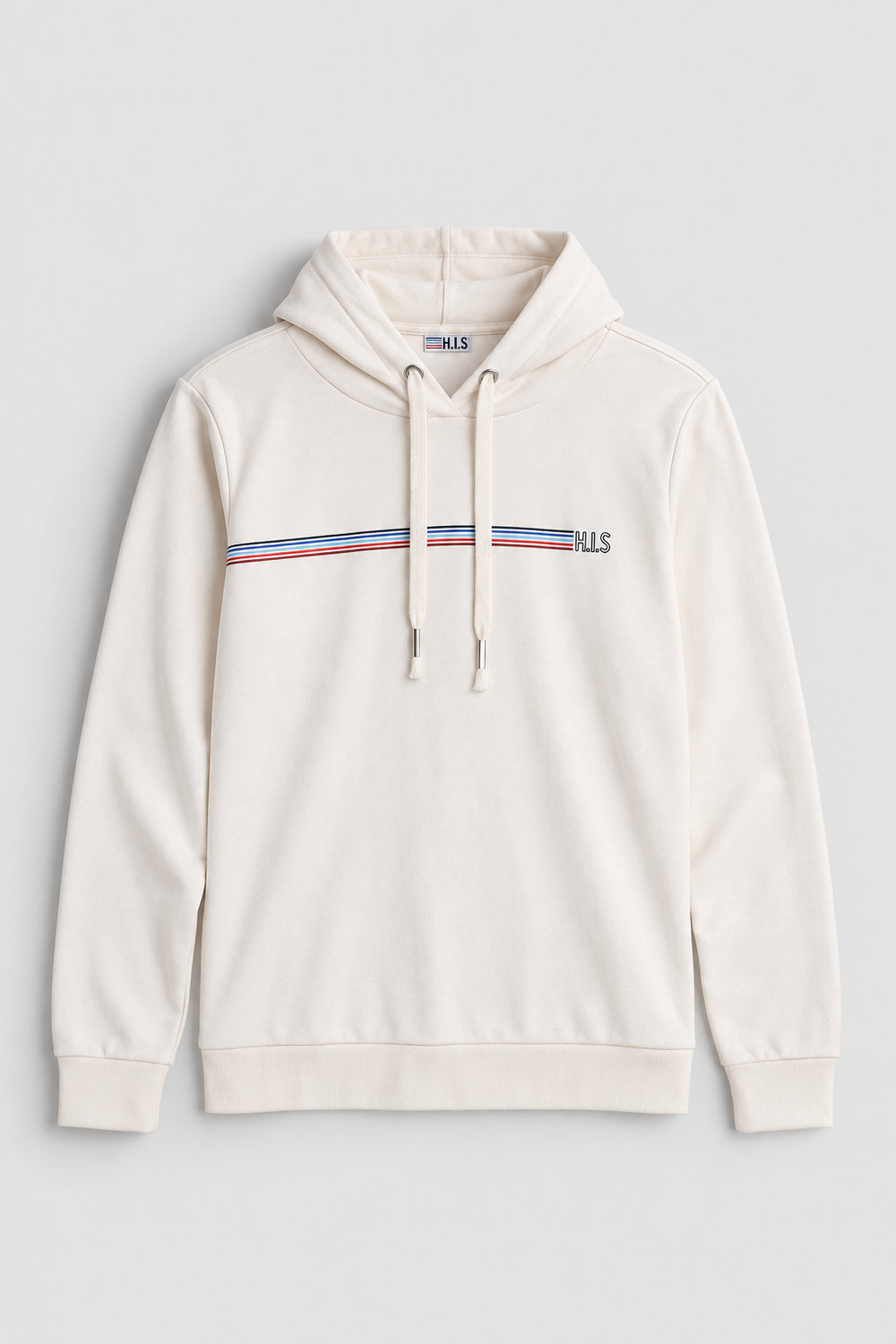 Women Branded Graphic Pullover Hoodie - Cream