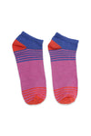 Men's Ankle Socks - Pink & Blue