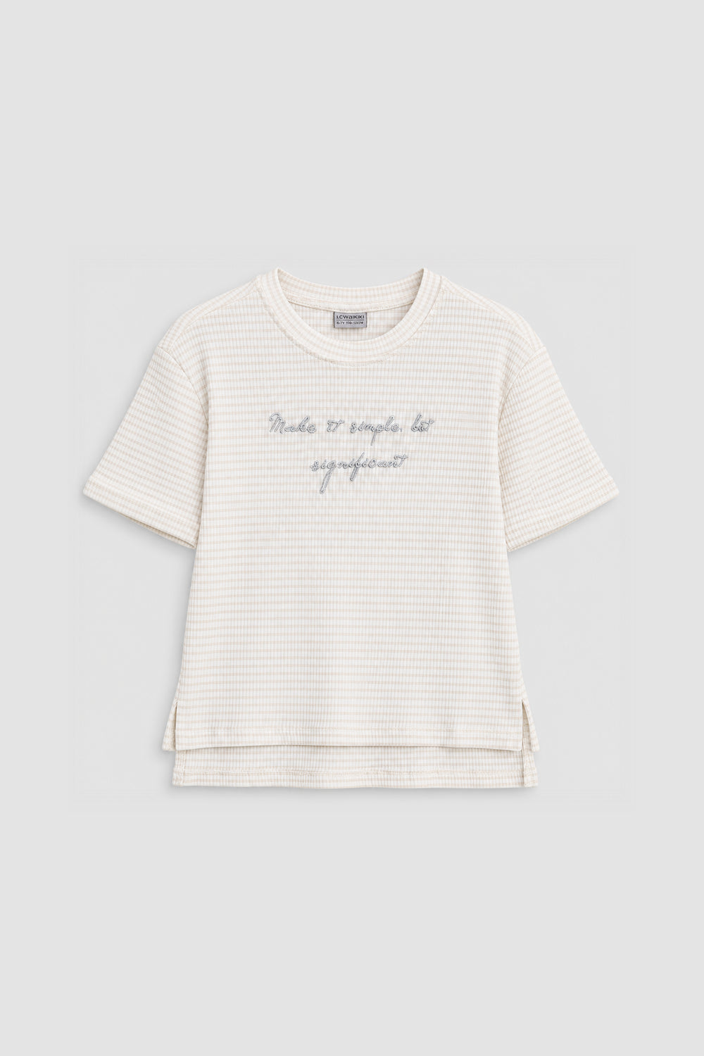 Girls Graphic T-Shirt - L/Peach