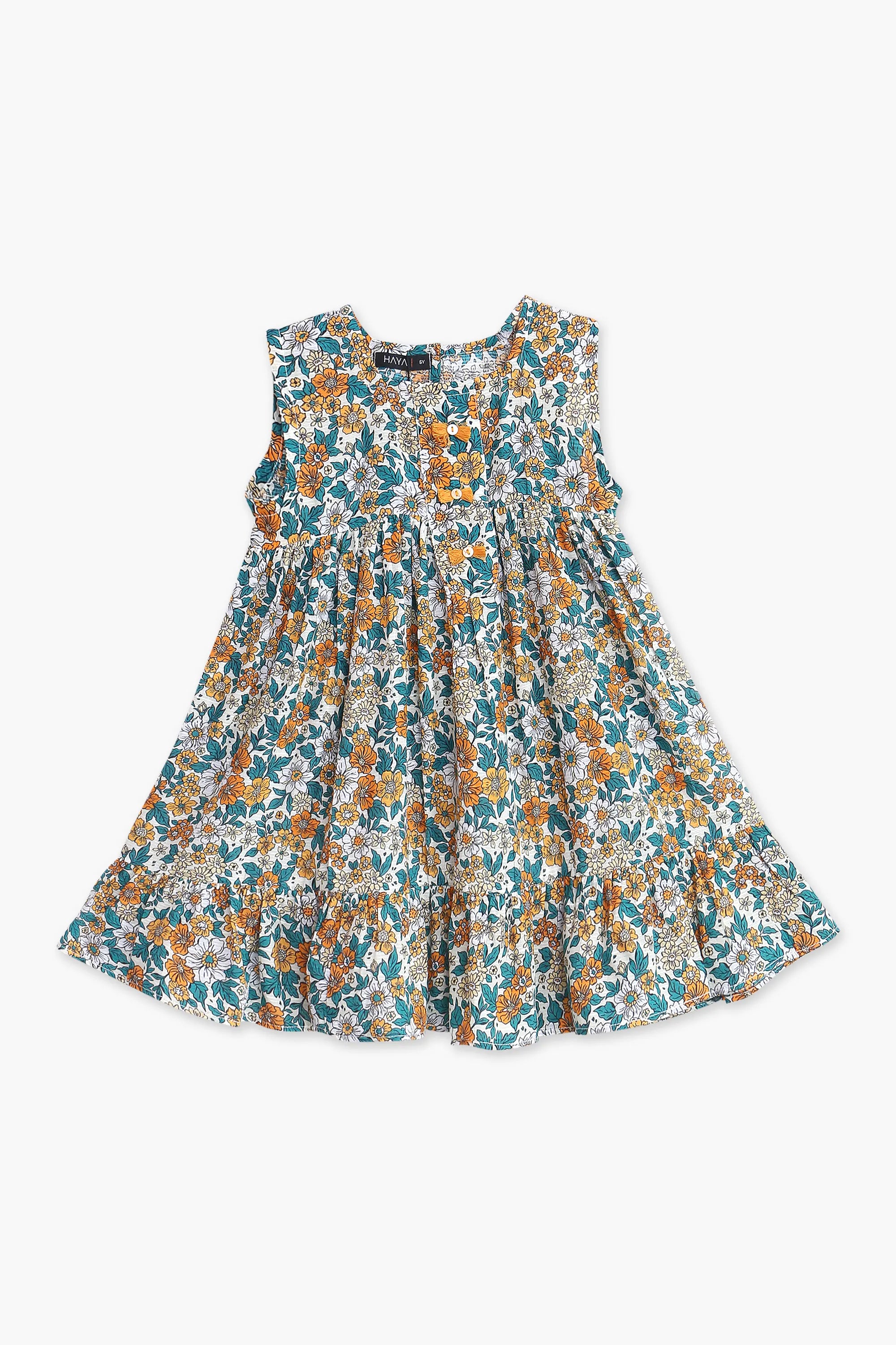 PRINTED LAWN FROCK