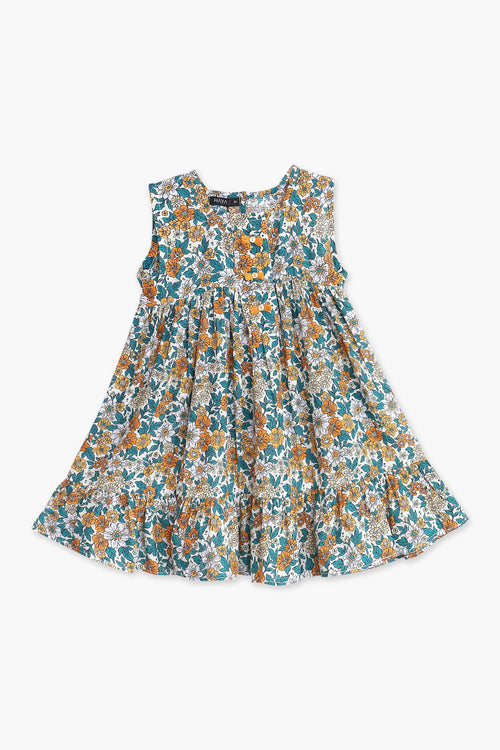 PRINTED LAWN FROCK
