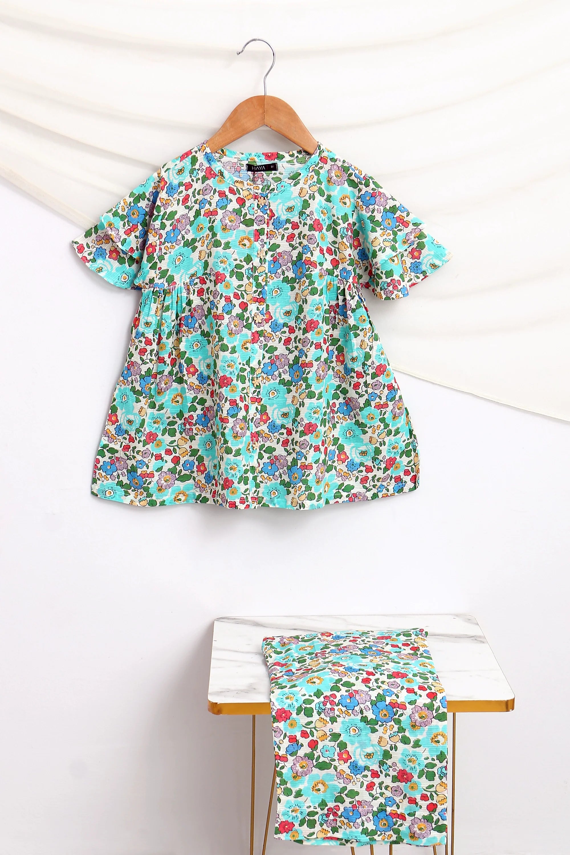 2 PIECE LAWN FUSION SUIT