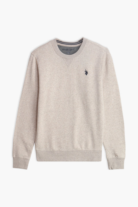 Men U.S. Polo Basic Sweatshirt - Cream