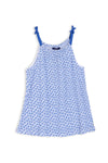 Girls Branded Graphic Tunic - Blue
