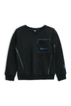 Boys Graphic Sweatshirt (Brand: Zeeman) - Black