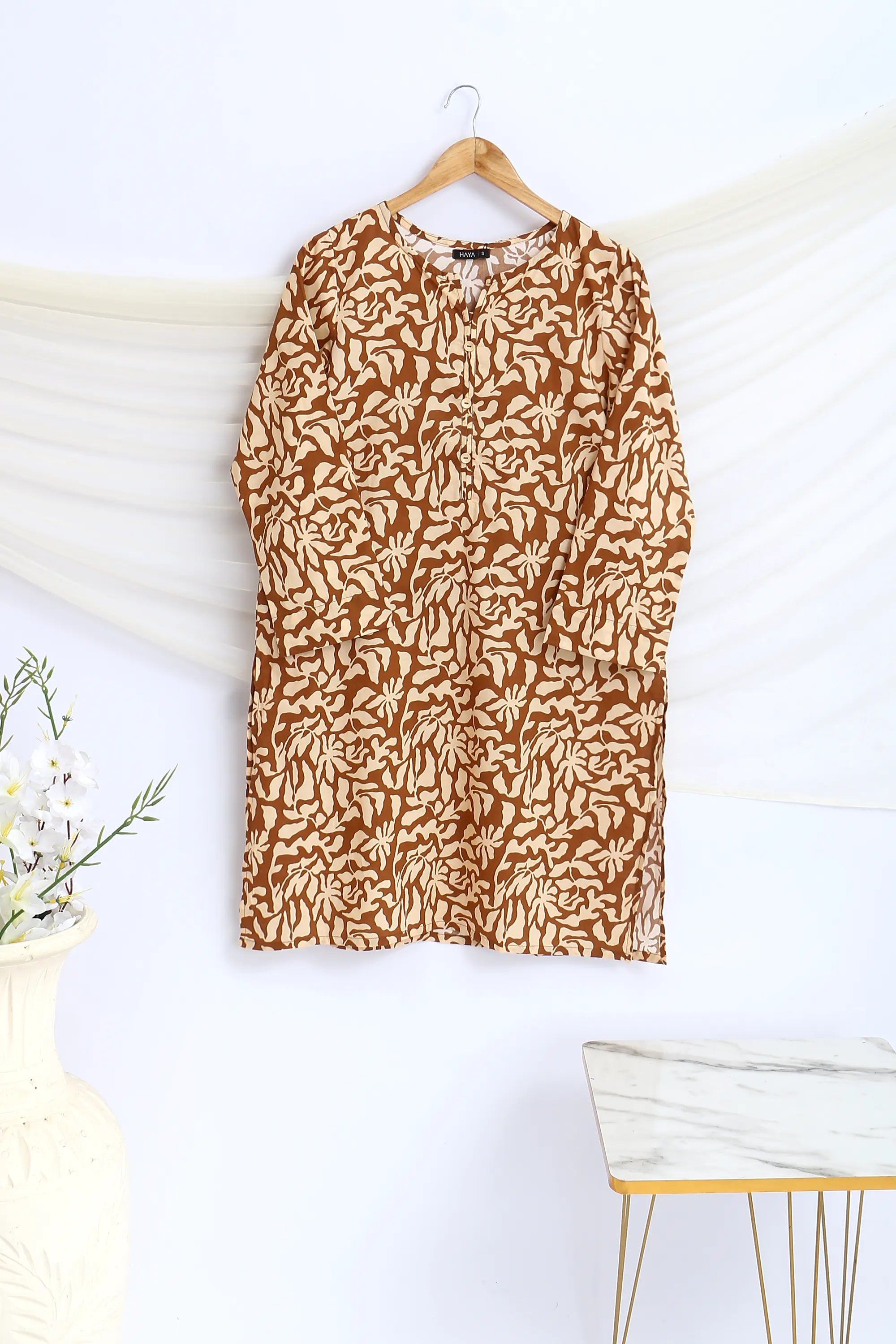 PRINTED LAWN SHIRT